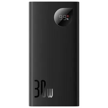 پاوربانک بیسوس 30W مدل Adaman2 Digital Display PPAD040101 با ظرفیت 10000 میلی آمپر ساعت
