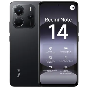 گوشی موبایل شیائومی Redmi Note 14 با حافظه 256 گیگابایت و رم 8 گیگابایت