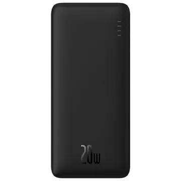 پاوربانک بیسوس 20W مدل PPQD090102 Airpow Fast Charge با ظرفیت 30000 میلی آمپر ساعت