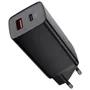 شارژر همراه 65W بیسوس مدل GaN2 Lite Quick Charger USB-C + USB3 CCGAN2L-B01