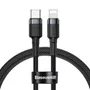 کابل بیسوس Lightning به USB-C مدل Cafule CATLKLF-G1 با طول 1 متر