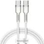 کابل بیسوس 100 وات USB-C به USB-C مدل Cafule Series Metal Data CATJK-C01 با طول 1 متر