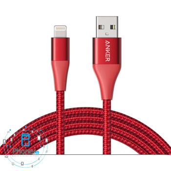 کابل تبدیل USB به Lightning مدل A8453H91 PowerLine Plus II رنگ قرمز