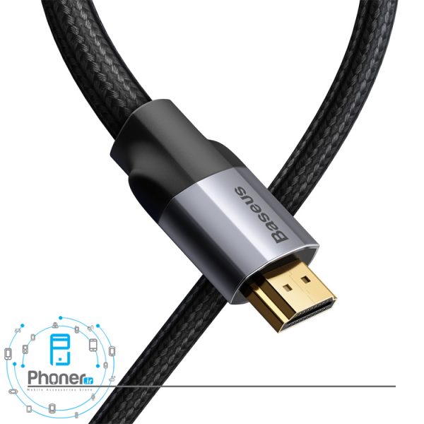مبدل Baseus CAKSX-B0G Enjoyment Series 4KHD Male to 4KHD Male Adapter Cable