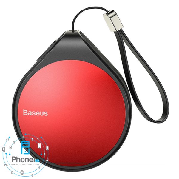 رنگ قرمز Baseus CAMLT-EP01 Waterdrop 3-in-1 Scaling Cable