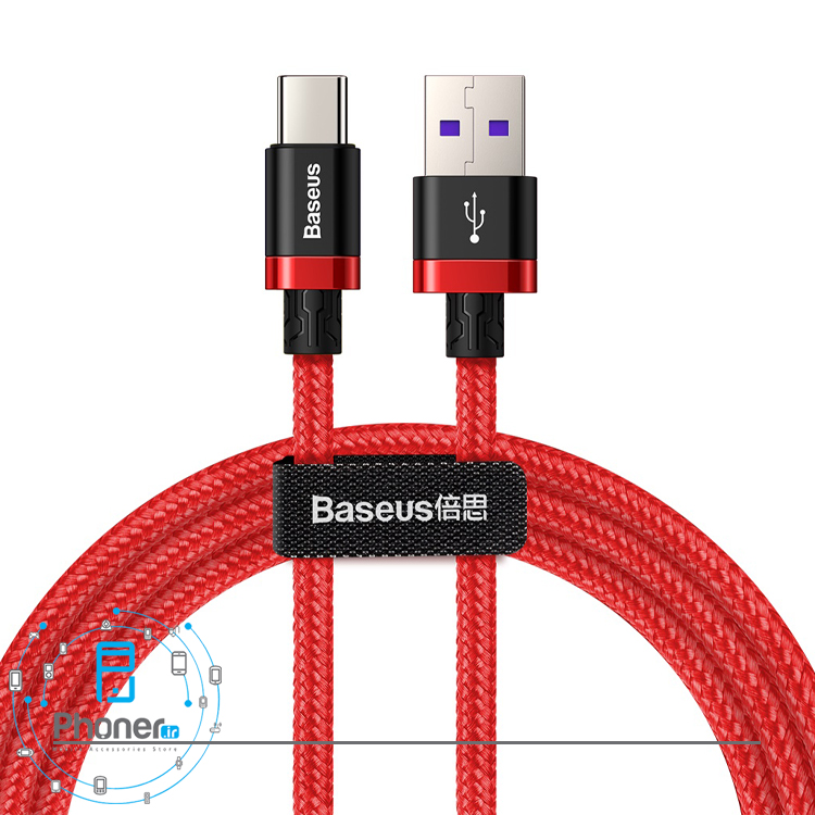 رنگ قرمز Baseus HW Flash Charge Cable