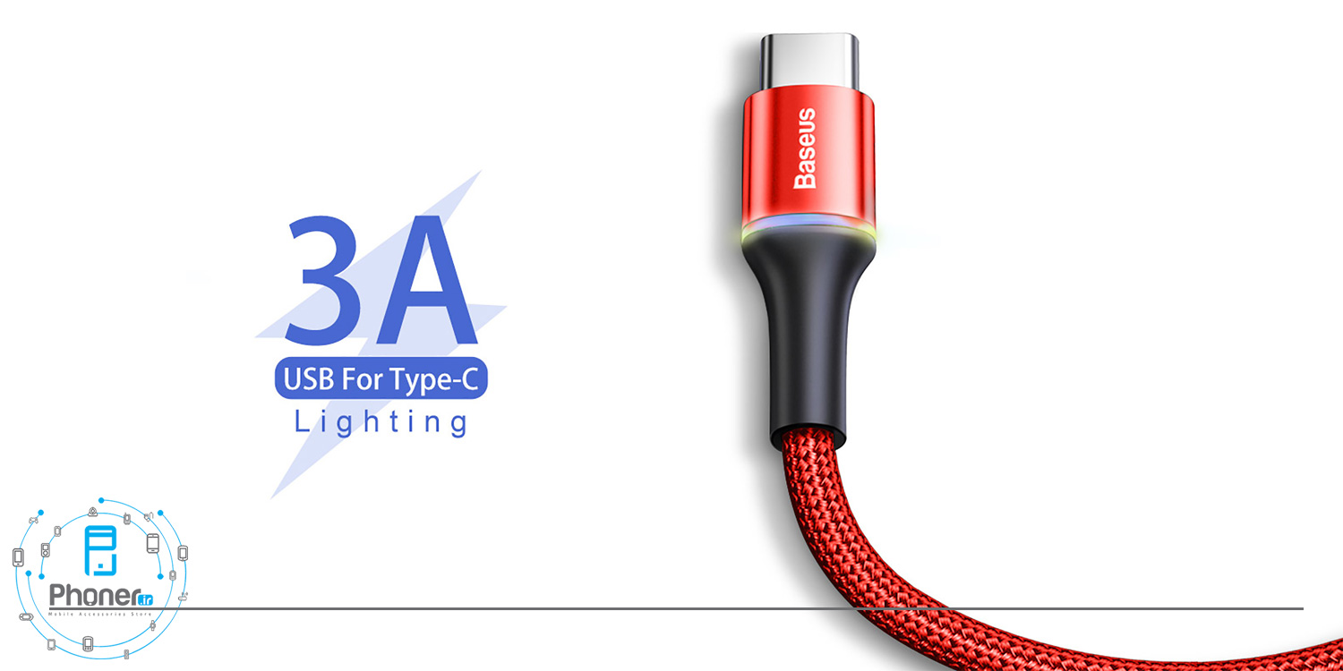 کابل ۳آمپری Baseus CATGH-B09 Halo Data Cable