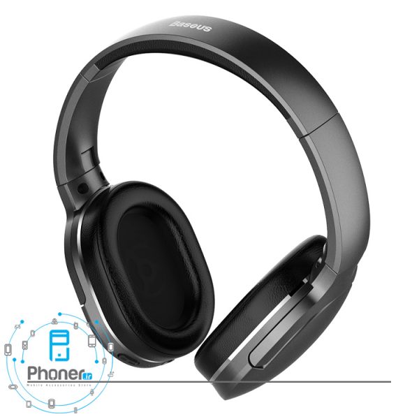 نمای کنار رنگ مشکی Baseus NGD02-01 Encok Wireless Headphone D02