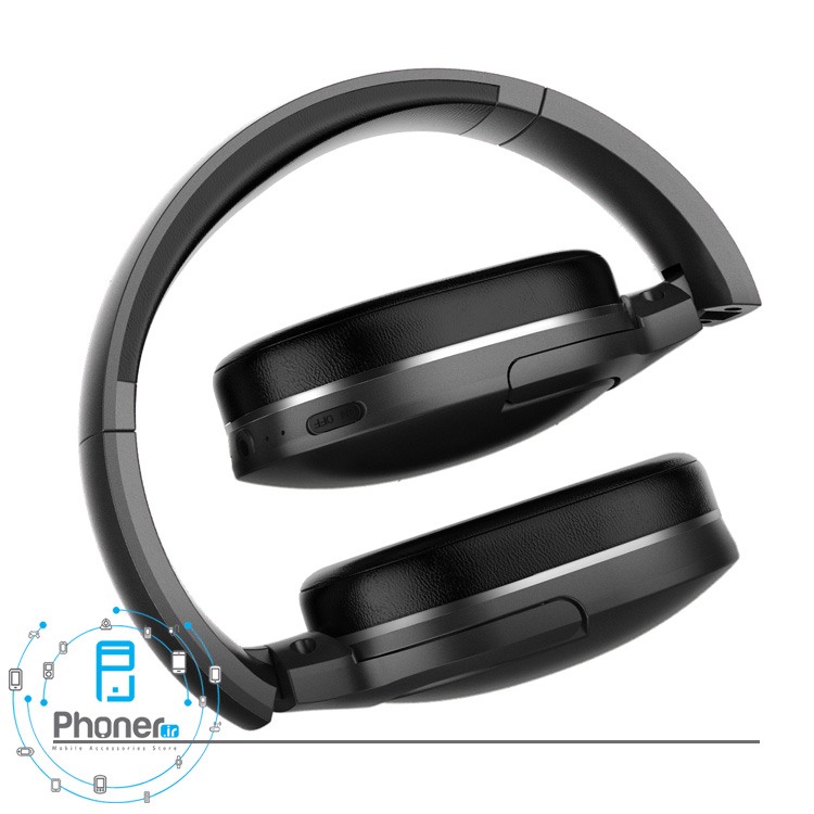 نمای جمع شده رنگ مشکی Baseus NGD02-01 Encok Wireless Headphone D02