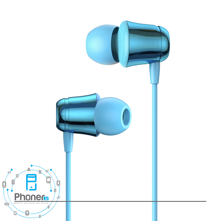 رنگ آبی Baseus NGH13-01 Encok 3.5mm Wired Earphone