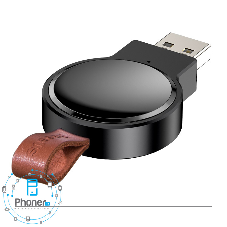 نمای کناری Baseus WXYDIW02-01 Dotter Wireless Charger For Apple Watch