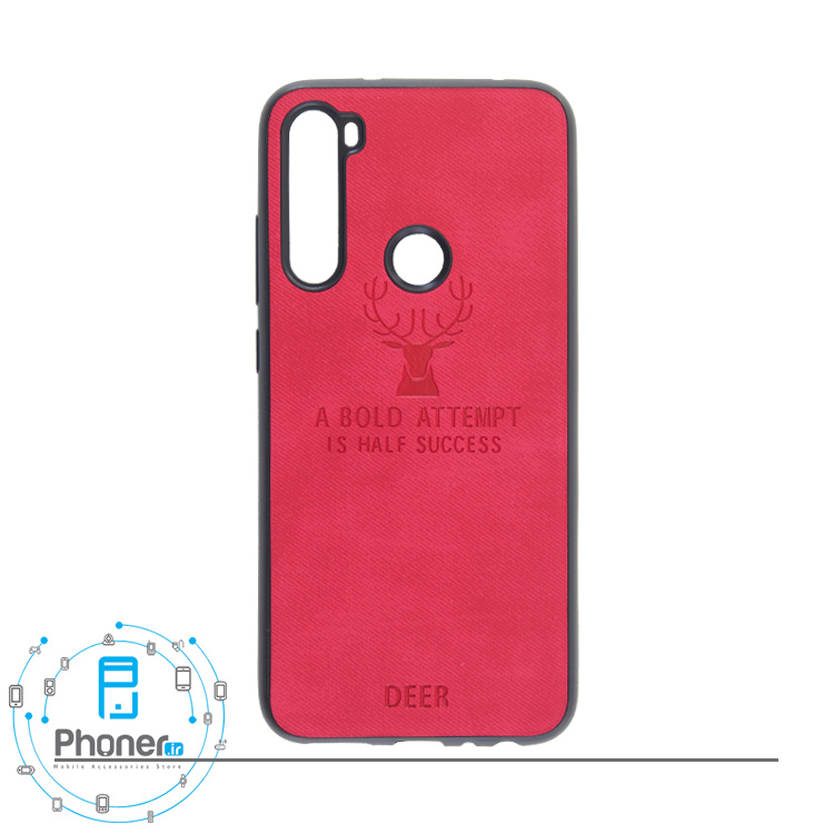 رنگ قرمز DEER PSCRN8 Patterned Silicone Case