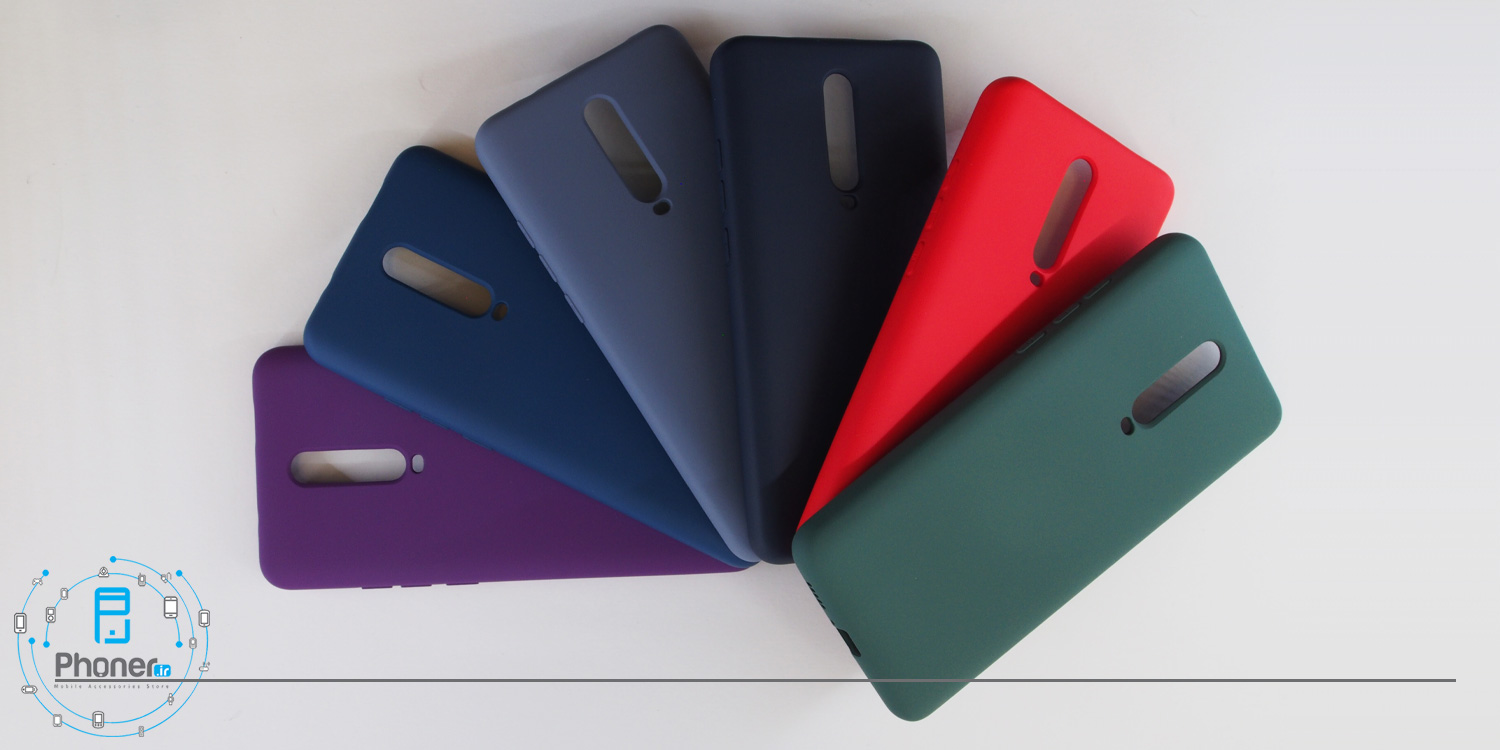 چند رنگ متن ۳ Xiaomi SCK20 Silicone Case