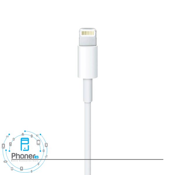 نمای کانکتور Lightning کابل Apple MQUE2 Lightning to USB Cable