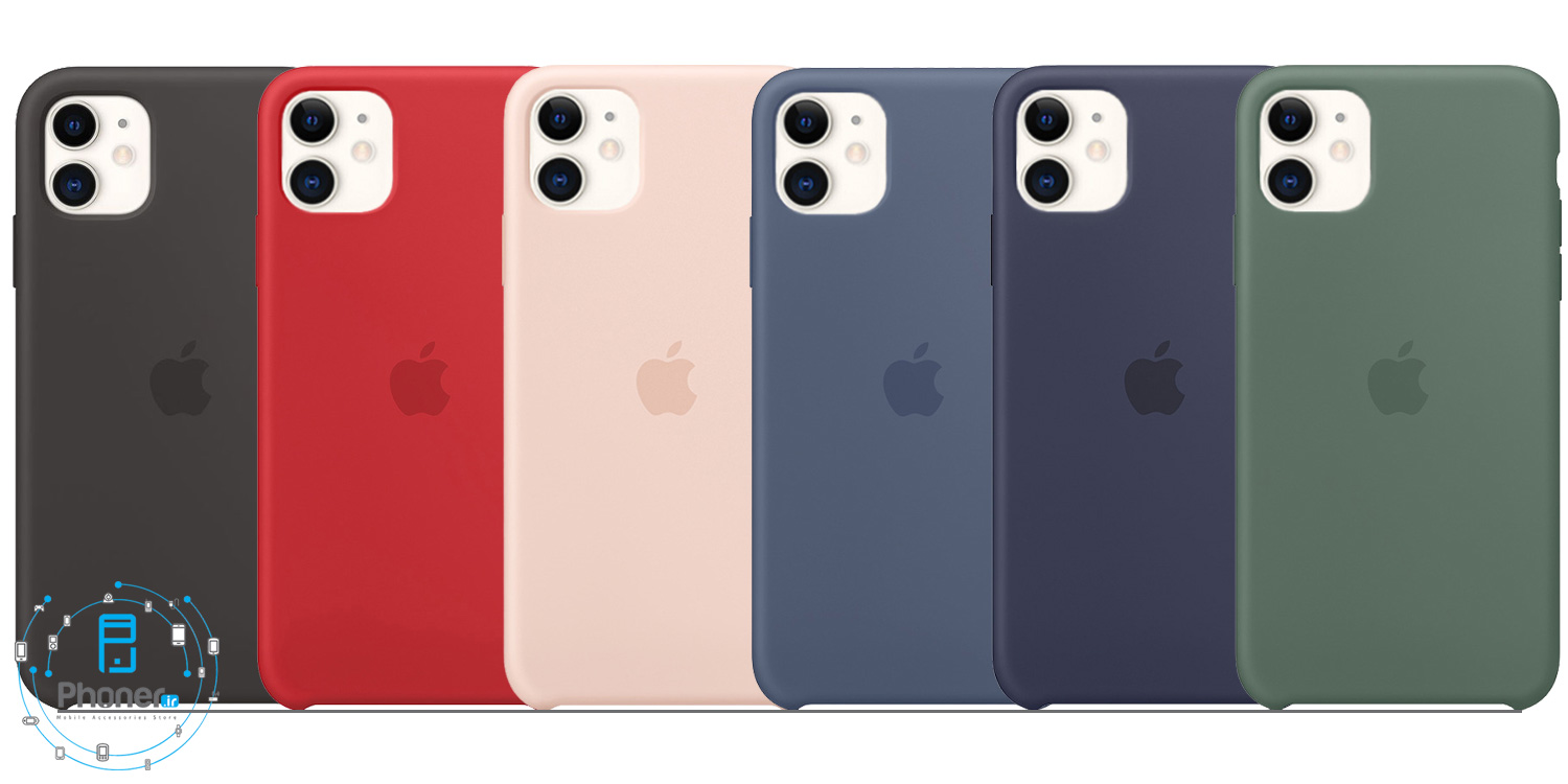 تنوع رنگی قاب های Apple SCAIP11 Silicone Case
