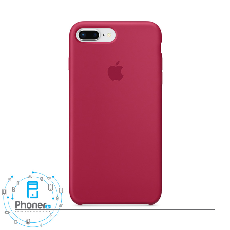 رنگ Rose Red قاب Apple SCAIP78P Silicone Case