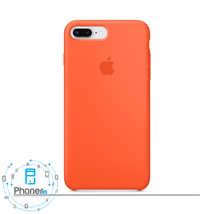 رنگ Spicy Orange گوشی Apple SCAIP78P Silicone Case