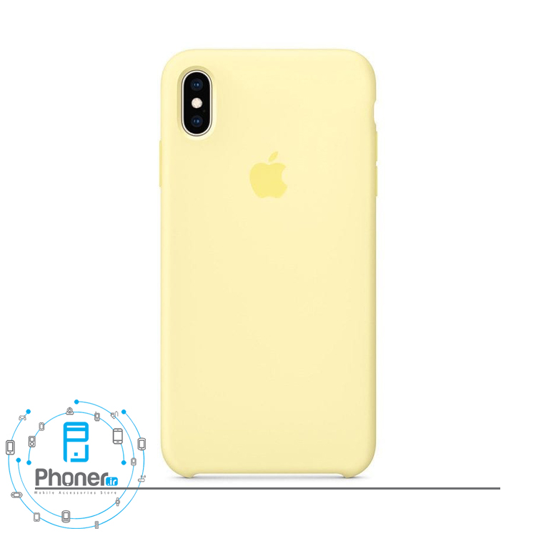 رنگ زرد کم رنگ گوشی Apple SCAIPXSM Silicone Case