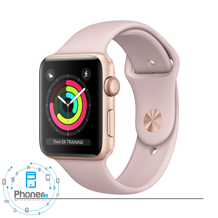 رنگ صورتی Apple Watch Series 3 42mm