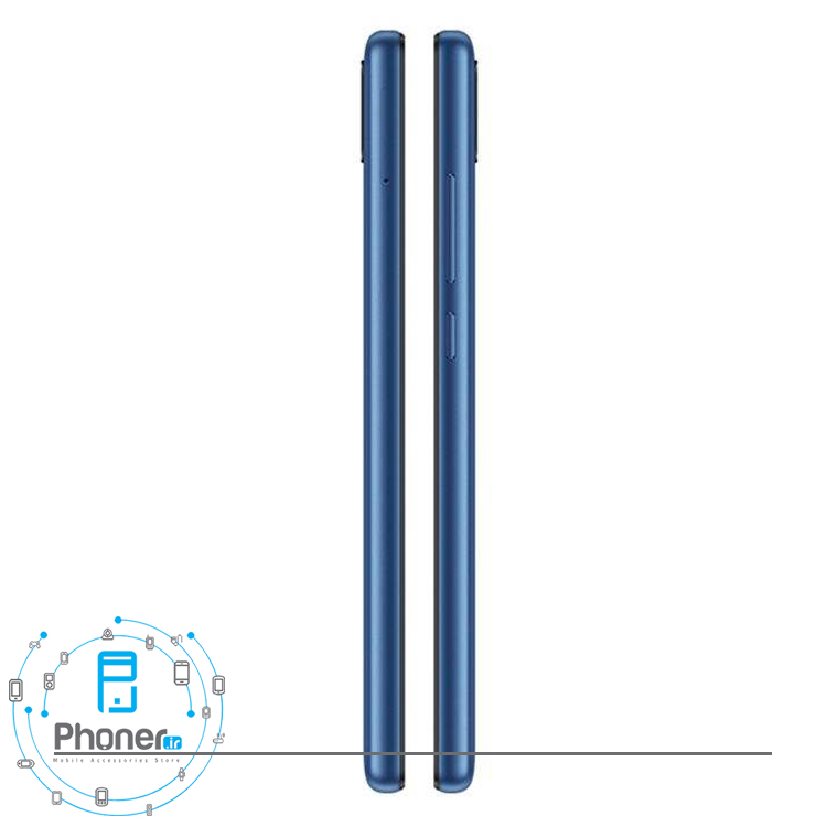 نمای کناری رنگ آبی Xiaomi Redmi 7A