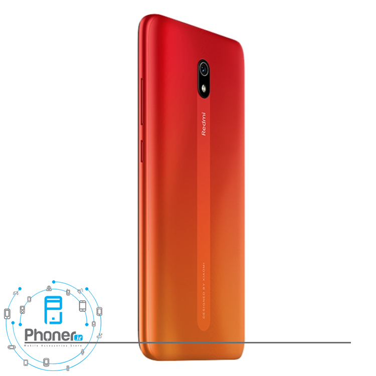 نمای کناری رنگ قرمز گوشی Xiaomi Redmi 8A
