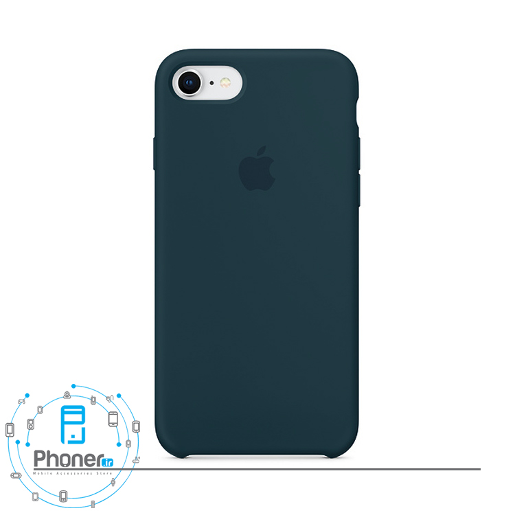 رنگ Cosmos Blue قاب محافظ Apple SCAIP78 Silicone Case