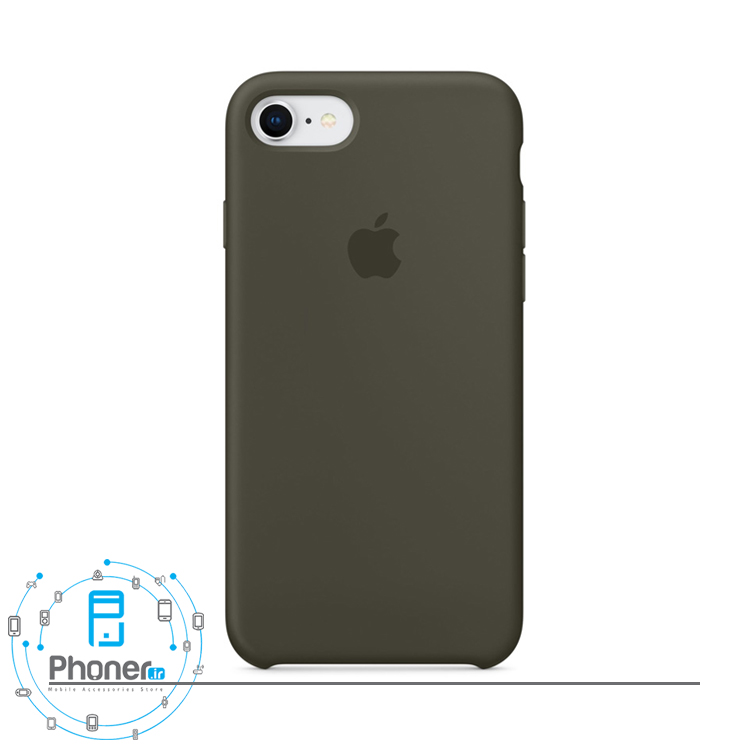 رنگ Dark Olive قاب محافظ Apple SCAIP78 Silicone Case