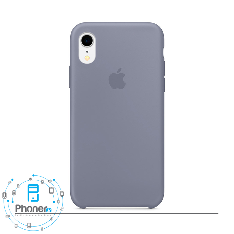 رنگ Lvender Gray قاب گوشی Apple SCAIPXR Silicone Case
