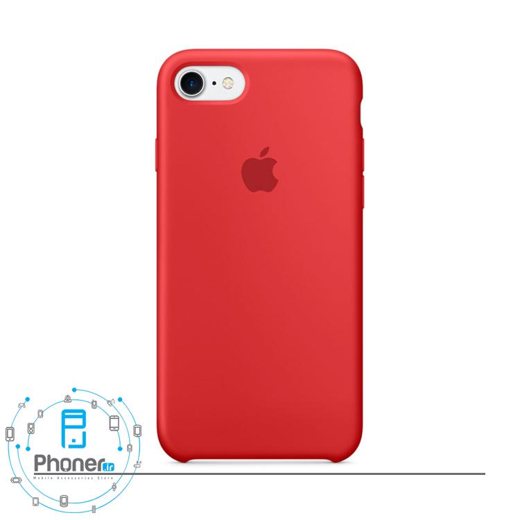 رنگ Red قاب محافظ Apple SCAIP78 Silicone Case