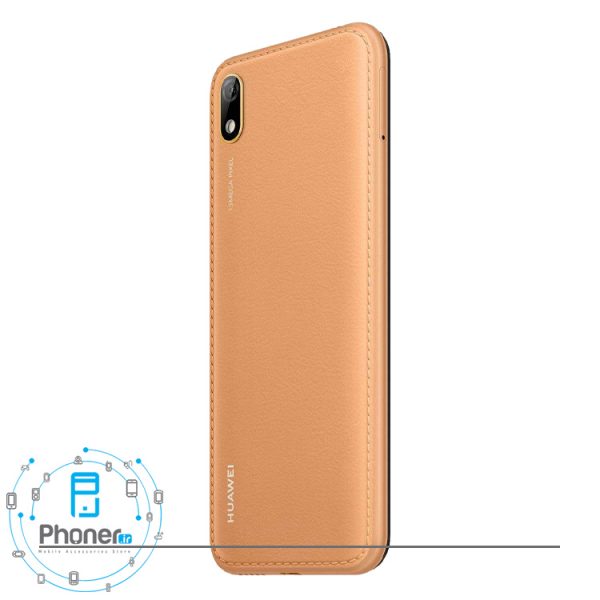 نمای کناری گوشی موبایل Huawei AMN-LX9 Y5 2019 رنگ قهوه ای