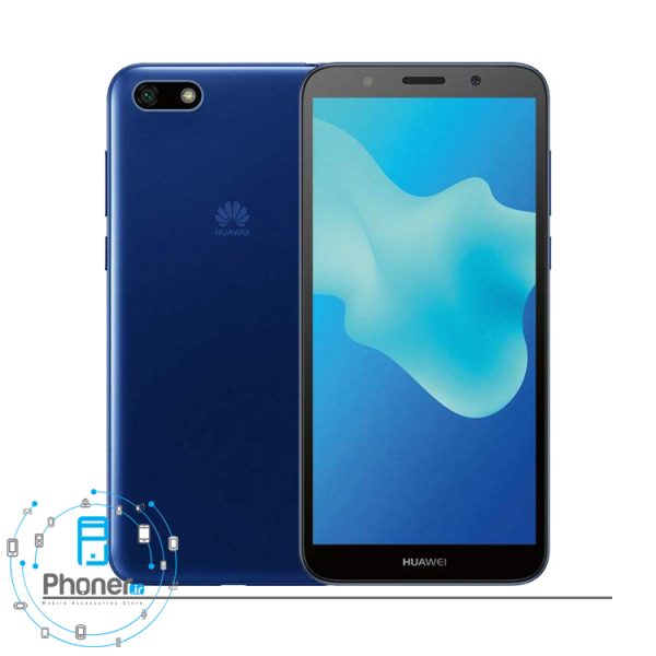 رنگ آبی صفحه نمایش گوشی موبایل Huawei DRA-LX5 Y5 lite 2018