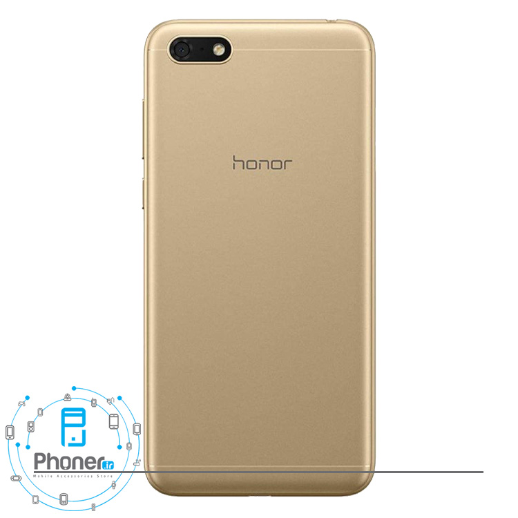 نمای قاب پشتی رنگ طلایی گوشی موبایل Huawei DUA-L22 Honor 7S