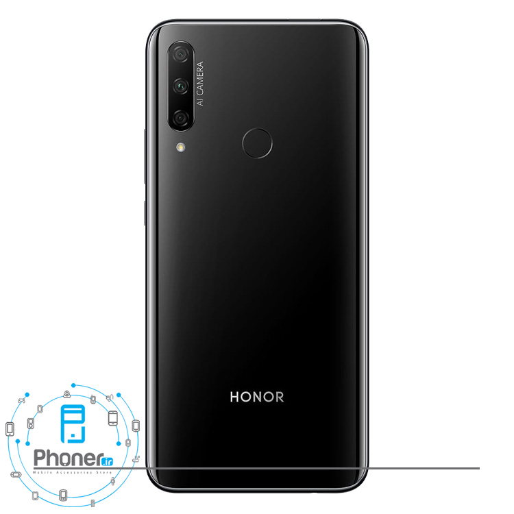 نمای قاب پشتی گوشی موبایل Huawei STK-LX1 9X Honor 9X در رنگ مشکی