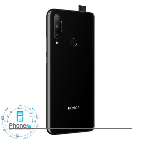 نمای کنار گوشی موبایل Huawei STK-LX1 9X Honor 9X در رنگ مشکی