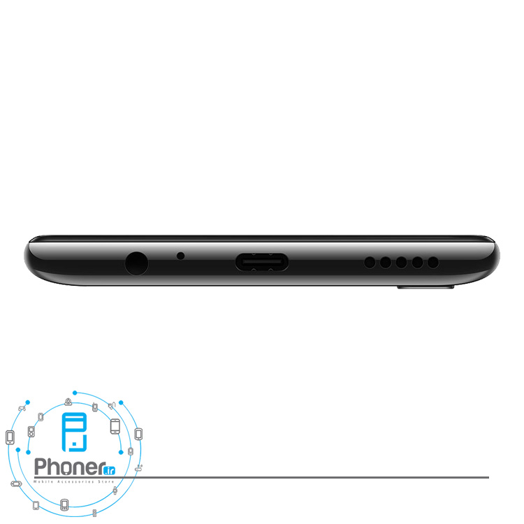 نمای بالایی گوشی موبایل Huawei STK-LX1 9X Honor 9X در رنگ مشکی