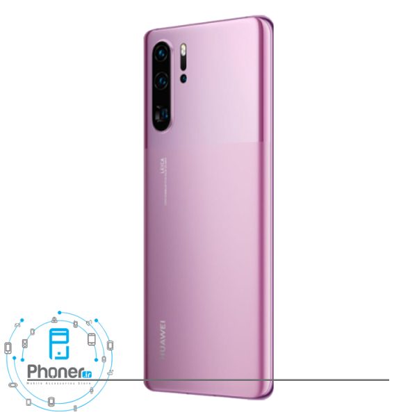 نمای کناری گوشی موبایل Huawei VOG-L29 P30 Pro رنگ صورتی