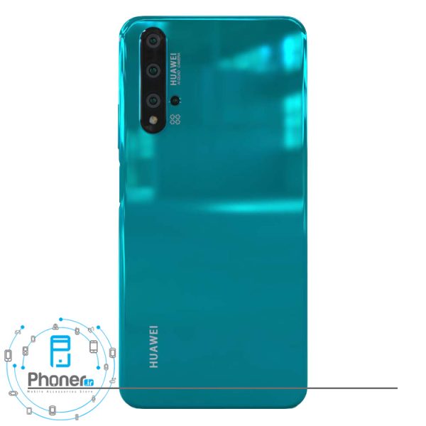 نمای قاب پشتی گوشی موبایل Huawei YAL-L21 Nova 5T رنگ سبز