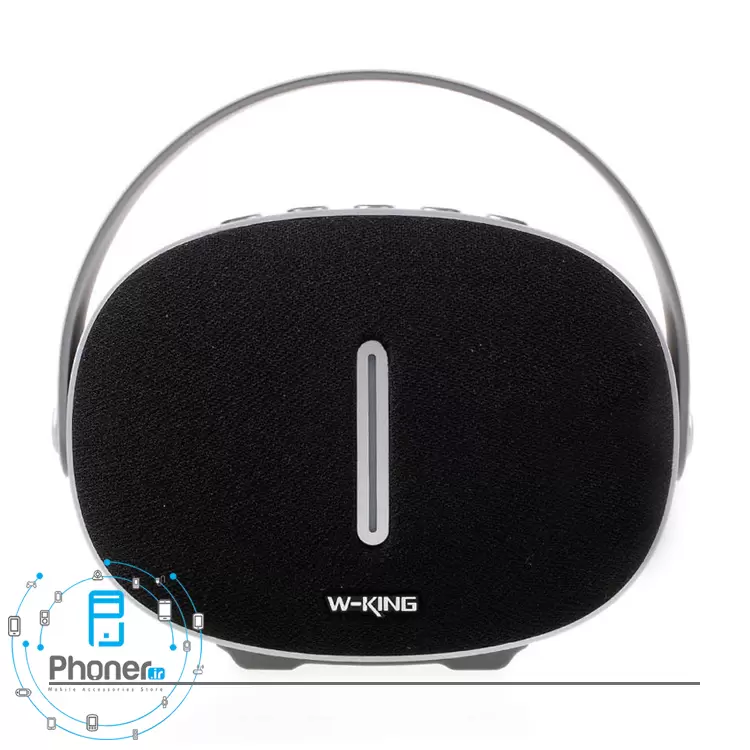 رنگ مشکی اسپیکر بلوتوثی W-King T6 Intelligent Bluetooth Speaker