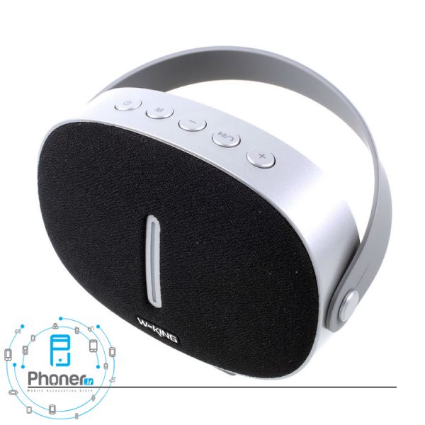 نمای بالا اسپیکر بلوتوثی W-King T6 Intelligent Bluetooth Speaker