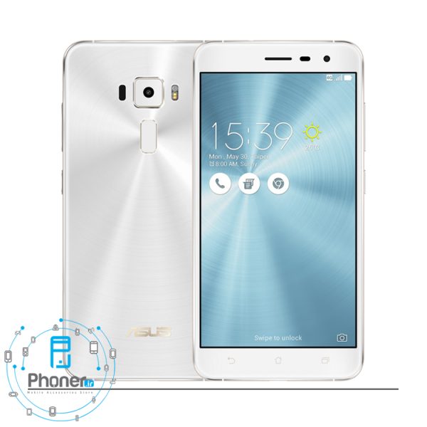 رنگ سفید گوشی موبایل ASUS ZE552KL Zenfone 3