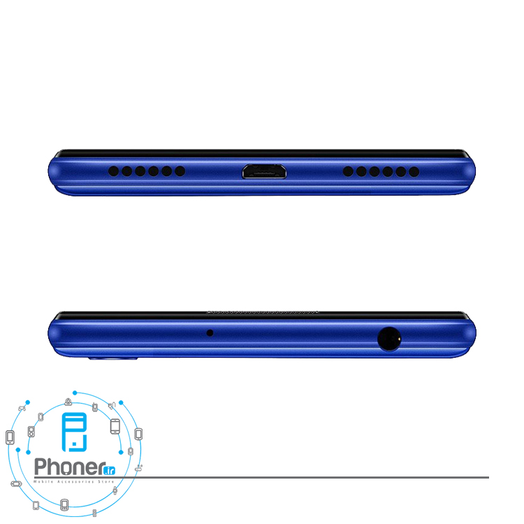 نمای بالا و پایین گوشی موبایل Huawei JAT-L29 Honor 8A