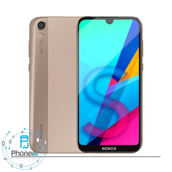 رنگ طلایی گوشی موبایل Huawei KSA-LX9 Honor 8S