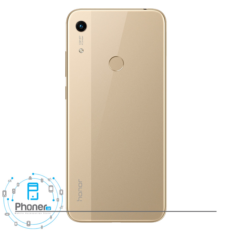 نمای قاب پشتی گوشی موبایل Huawei JAT-L41 Honor 8A رنگ طلایی