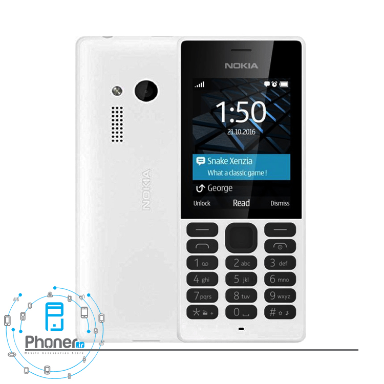 رنگ سفید گوشی موبایل RM-1190 Nokia 150