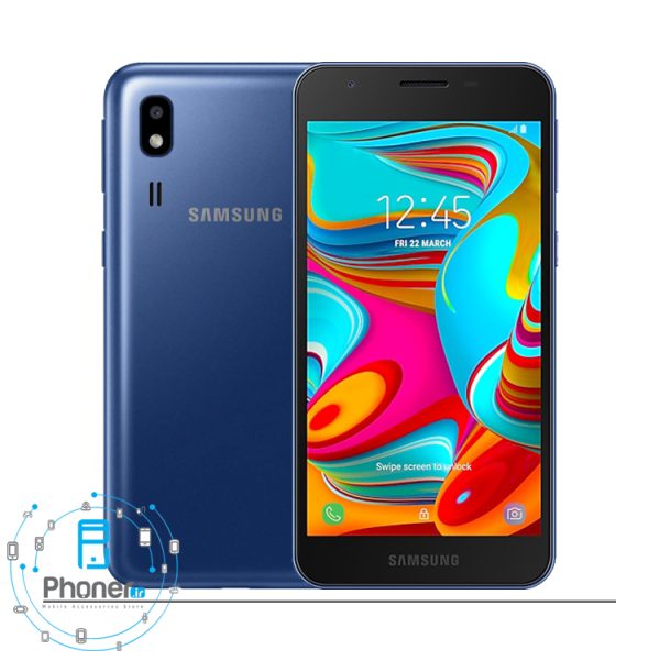 رنگ آبی گوشی موبایل Samsung SM-A260FN/DS Galaxy A2 Core