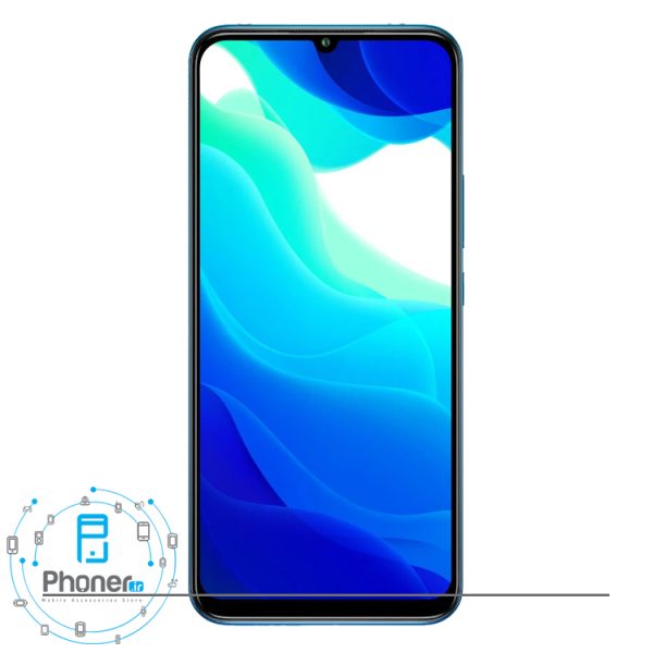 صفحه نمایش گوشی موبایل Xiaomi Mi 10 Lite 5G رنگ آبی