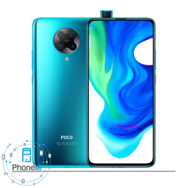 رنگ آبی گوشی موبایل Xiaomi Poco F2 Pro 5G