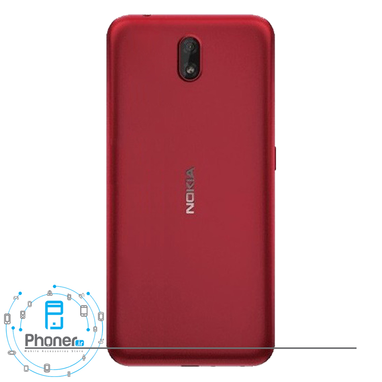 قاب پشتی گوشی موبایل TA-1165 Nokia C1 2019 رنگ قرمز