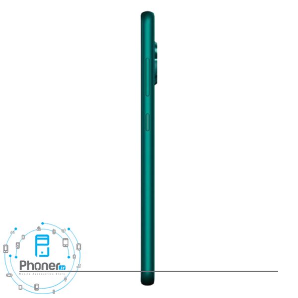 نمای کناری گوشی موبایل TA-1196 Nokia 7.2 رنگ سبز