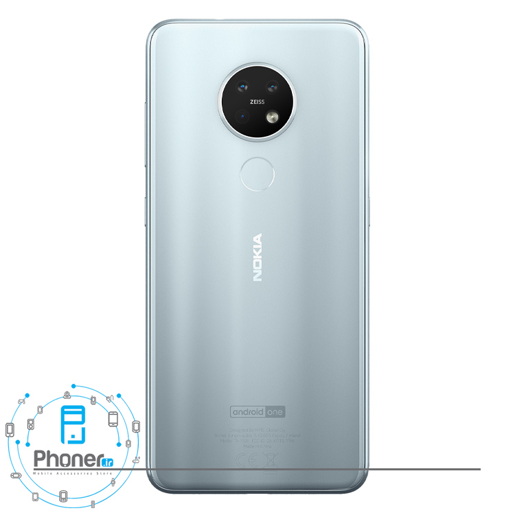 قاب پشتی گوشی موبایل TA-1196 Nokia 7.2 رنگ خاکستری